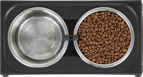 Show full view: Frisco Stainless Steel Bowls with Adjustable Elevated Holder, Large: 7 cup slide 5 of 7