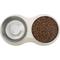 Show in main carousel: Frisco Stainless Steel Double Dog Bowls with Melamine Stand, Medium: 3 cup slide 3 of 6