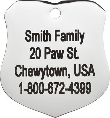 Show full view: Frisco Stainless Steel Personalized Dog & Cat ID Tag, Badge, Regular slide 4 of 8