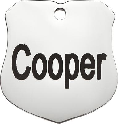 Show full view: Frisco Stainless Steel Personalized Dog & Cat ID Tag, Badge, Small slide 3 of 8