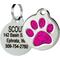 Show in main carousel: Frisco Stainless Steel Personalized Dog & Cat ID Tag, Paw Print, Pink Glitter, Small slide 1 of 4