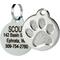 Show in main carousel: Frisco Stainless Steel Personalized Dog & Cat ID Tag, Paw Print, Silver, Regular slide 1 of 8