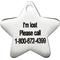 Show in main carousel: Frisco Stainless Steel Personalized Dog & Cat ID Tag, Star, Small slide 6 of 9