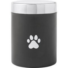 Frisco Stainless Steel Storage Canister, Black, 6 cup