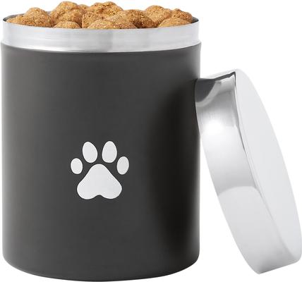 Show full view: Frisco Stainless Steel Storage Canister, Black, 6 cup slide 4 of 7