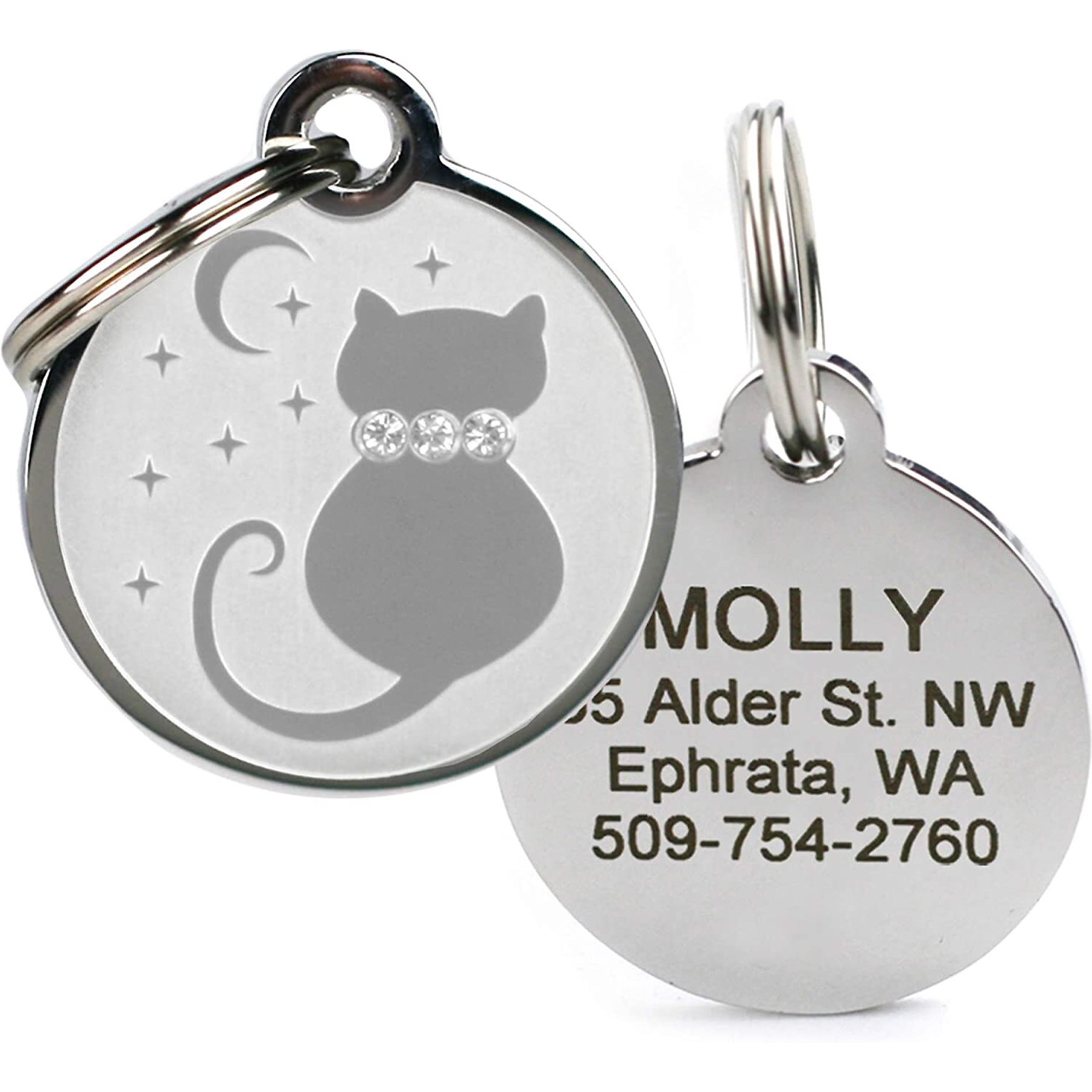 Amazon Small Dog Id Tag BORDER TERRIER DOG ID NAME TAG From