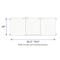 Show in main carousel: Frisco Steel 3-Panel Configurable Dog Gate, White, 30-in slide 2 of 8