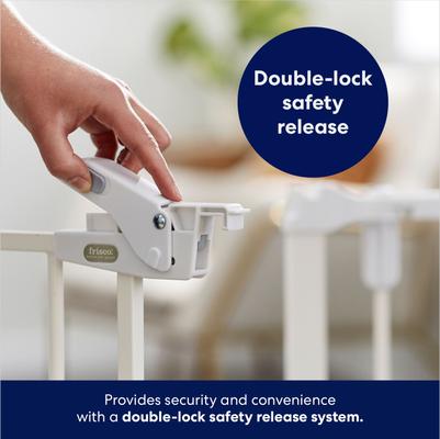 Show full view: Frisco Steel 3-Panel Configurable Dog Gate, White, 30-in slide 5 of 8