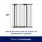 Show in main carousel: Frisco Steel Extra Tall Auto-Close Dog Gate, Black, 40-in slide 2 of 8