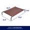 Show in main carousel: Frisco Steel-Framed Elevated Dog Bed, Brown, Large slide 3 of 9
