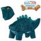 Show in main carousel: Frisco Stegosaurus Dinosaur Dog & Cat Costume, XXX-Large + Pet Qwerks Dinosaur BarkBone Bacon Flavor Tough Dog Chew Toy, X-Large slide 1 of 9