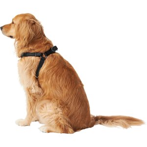 Frisco Step In Back Clip Dog Harness, Black, Large: 26 to 38-in chest