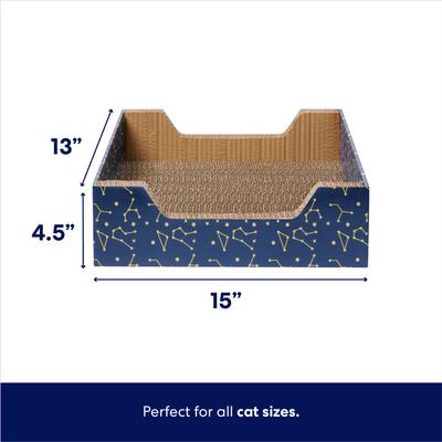 Show full view: Frisco Step-In Cat Scratcher Toy with Catnip, Constellations slide 3 of 7