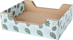 Frisco Step-In Cat Scratcher Toy with Catnip, Tropical Paradise