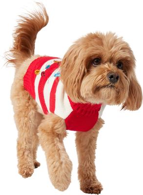 Show full view: Frisco String Christmas Lights Dog & Cat Christmas Sweater, 1 count, Small slide 3 of 9