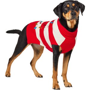 Frisco String Christmas Lights Dog & Cat Christmas Sweater, 1 count, X-Large
