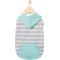 Show in main carousel: Frisco Striped Colorblock Dog & Cat Hoodie, Teal, X-Large slide 3 of 8