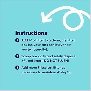 Frisco Summer Clean Scented Non-Clumping Crystal Cat Litter, 8-lb bag