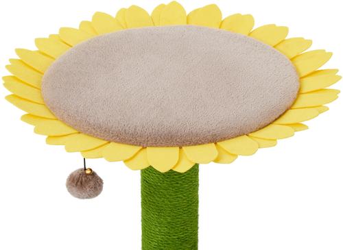 Show full view: Frisco Sunflower Cat Scratching Post, Single Post slide 3 of 5