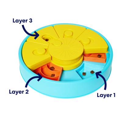 Show full view: Frisco Sunshine Interactive Puzzle Dog Toy, Level 4 slide 4 of 10