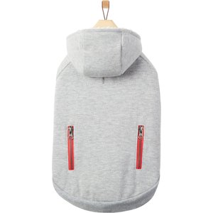 Frisco Sweatshirt Fleece Dog & Cat Hoodie with Sherpa Lining, Large