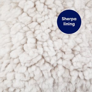 Frisco Sweatshirt Fleece Dog & Cat Hoodie with Sherpa Lining, Small