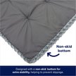 Show in main carousel: Frisco Swirl Dog Crate Mat, Gray, 36" slide 4 of 8