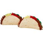 Frisco Taco Plush Cat Toy with Catnip, 2 count