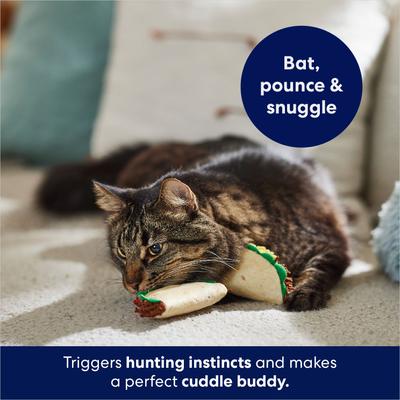 Show full view: Frisco Taco Plush Cat Toy with Catnip, 2 count slide 4 of 6