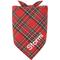 Show in main carousel: Frisco Tartan Plaid Embroidered Personalized Dog & Cat Bandana, Large slide 1 of 8
