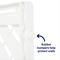 Show in main carousel: Frisco Tension Mounted Plastic Dog Gate, White, 23-in slide 5 of 8