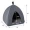 Show in main carousel: Frisco Tent Covered Cat & Dog Bed, Gray, Medium slide 2 of 8