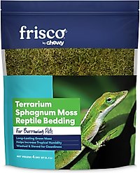 Frisco Terrarium Sphagnum Moss Reptile Bedding, 4-qt