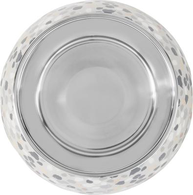 Show full view: Frisco Terrazzo Design Stainless Steel Dog & Cat Bowl, Medium: 3 cup slide 5 of 9