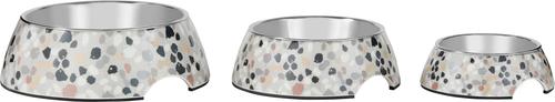 Show full view: Frisco Terrazzo Design Stainless Steel Dog & Cat Bowl, Medium: 3 cup slide 6 of 9