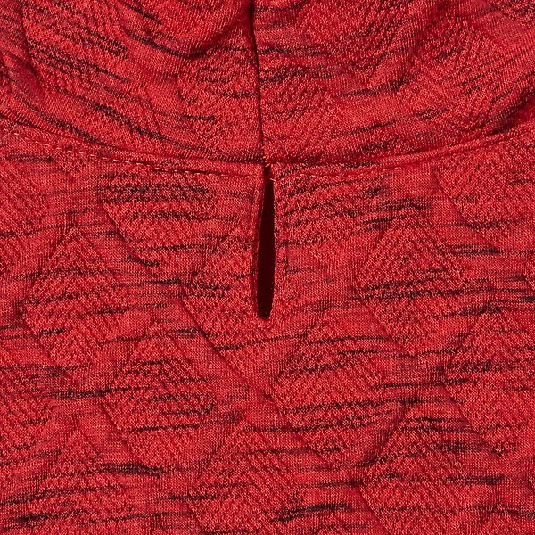 Show full view: Frisco Textured Knit Dog & Cat Hoodie, Heather Red, XX-Large slide 6 of 8