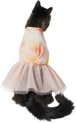 Show full view: Frisco Tie Dye Pink Tutu Dog & Cat Dress, X-Small slide 3 of 8