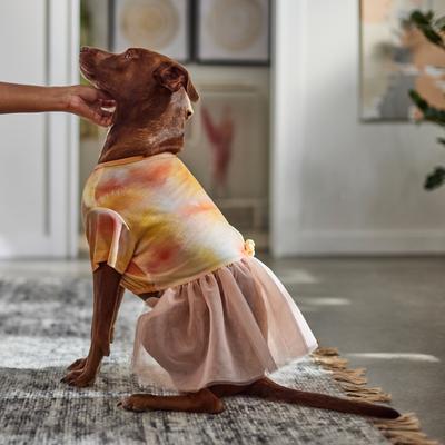 Show full view: Frisco Tie Dye Pink Tutu Dog & Cat Dress, X-Small slide 6 of 8