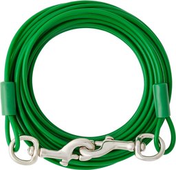 Frisco Tie Out Cable, Green, 30-ft