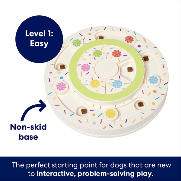 Frisco Tiered Cake Interactive Puzzle Dog Toy, Level 1