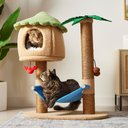 Frisco Tiki Hut 31" Cat Tree & Condo