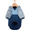 Show in main carousel: Frisco Tonal Colorblock Fleece Dog & Cat Hoodie with Faux Fur Hood, XX-Large slide 4 of 10