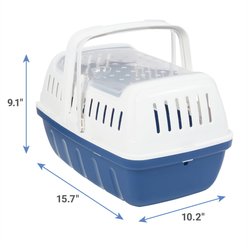 Frisco Top Entry Two-Toned Small Pet Carrier, Small slide 2 of 7