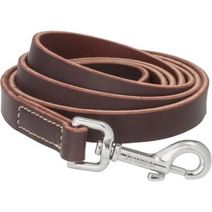 Frisco Top Grain Leather Leash, Latigo, Large: Width: 3/4th'', Length 6ft