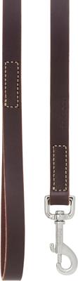 Show full view: Frisco Top Grain Leather Leash, Latigo, Large: Width: 3/4th'', Length 6ft slide 2 of 5