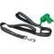 Show in main carousel: Frisco Traffic Leash with Dual Padded Handles & Poop Bag Dispenser, Black, 4-ft long, 1 count slide 1 of 7