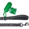Show in main carousel: Frisco Traffic Leash with Dual Padded Handles & Poop Bag Dispenser, Black, 4-ft long, 1 count slide 3 of 7