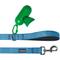 Show in main carousel: Frisco Traffic Leash with Dual Padded Handles & Poop Bag Dispenser, Blue, 6-ft long slide 2 of 6