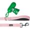 Show in main carousel: Frisco Traffic Leash with Dual Padded Handles & Poop Bag Dispenser, Pink, 6-ft long slide 2 of 6