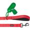 Show in main carousel: Frisco Traffic Leash with Dual Padded Handles & Poop Bag Dispenser, Red, 6-ft long slide 3 of 7